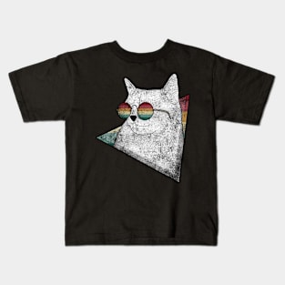 Vintage Cat Kids T-Shirt